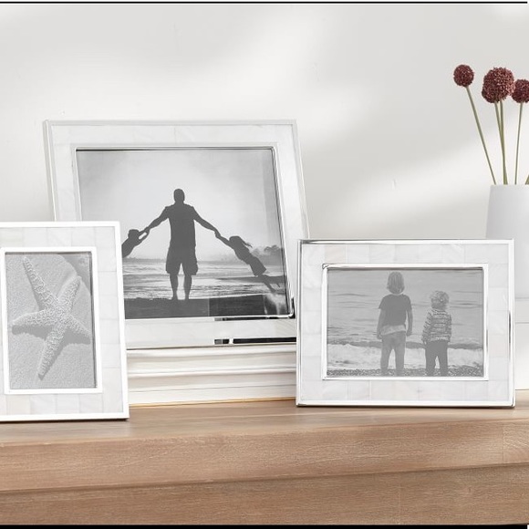 POTTERY BARN Mother-Of-Pearl Frame - Picture 3 of 9